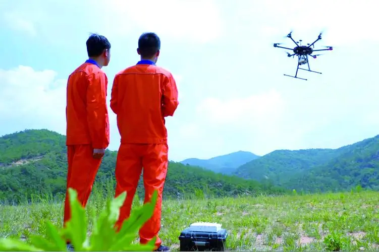 金牛无人机倾斜摄影巡检拍摄